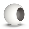 3d print material: An object printed with Standard  Resin material